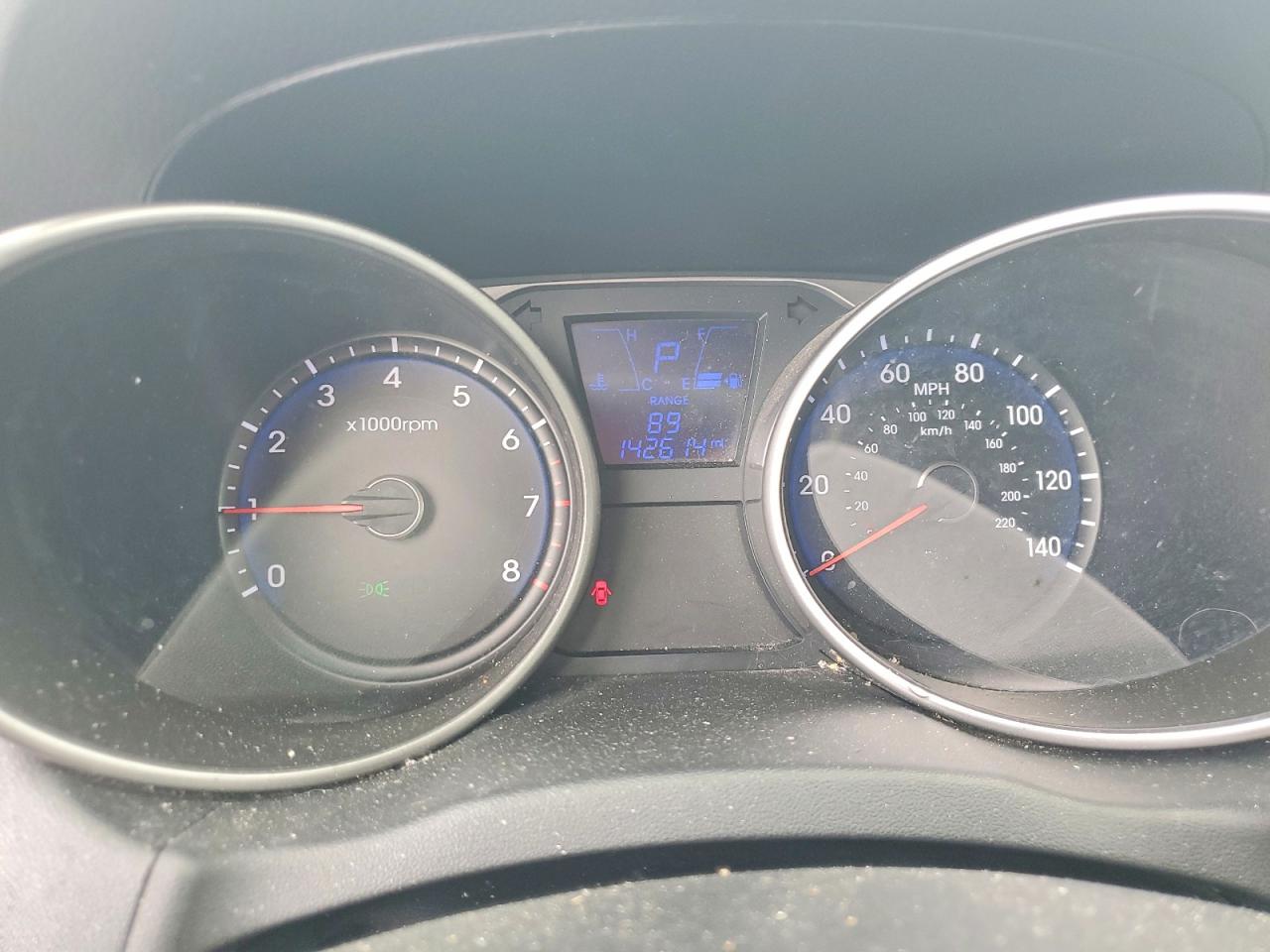 2012 Hyundai Tucson Gls Blue vin: KM8JU3AC8CU391653