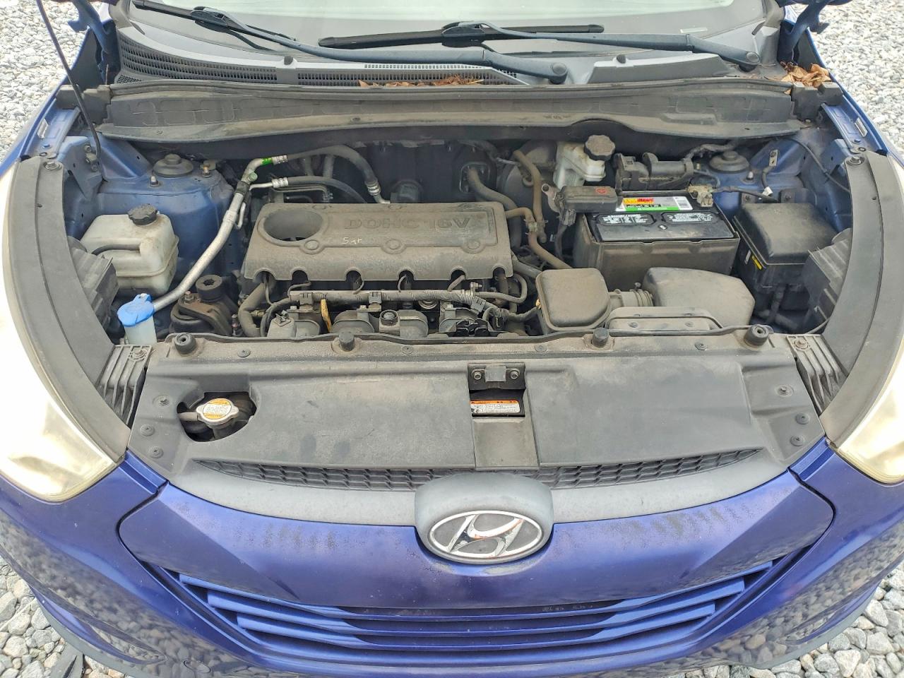 2012 Hyundai Tucson Gls Blue vin: KM8JU3AC8CU391653