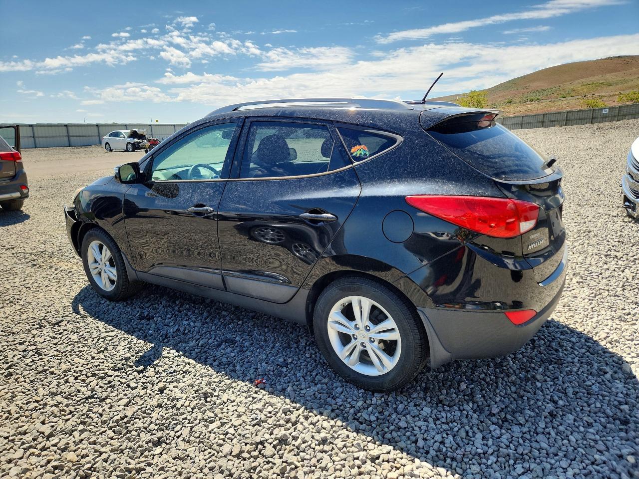 2012 Hyundai Tucson Gls Black vin: KM8JU3AC8CU407785