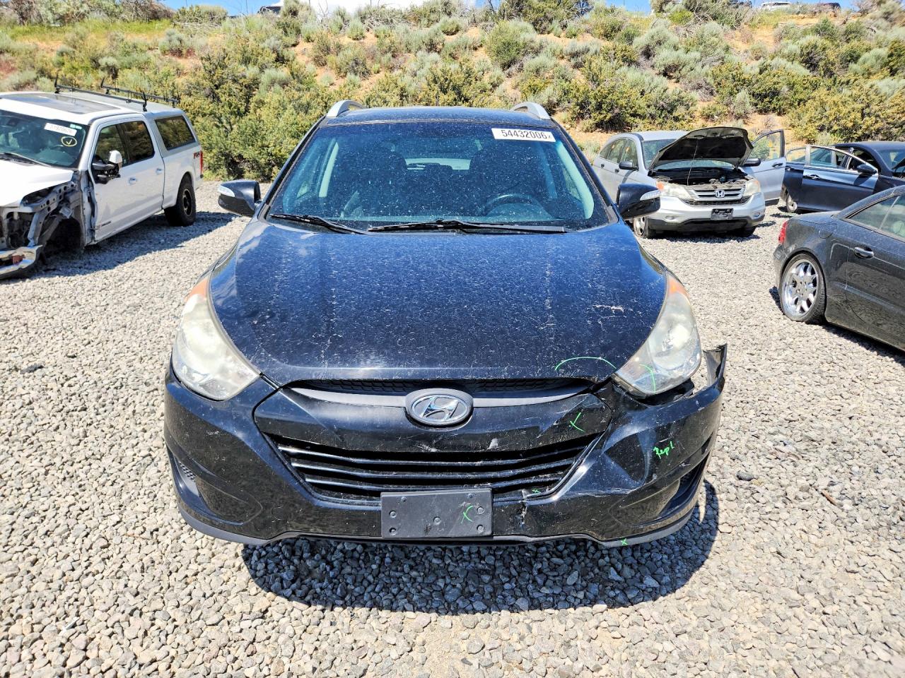 2012 Hyundai Tucson Gls Black vin: KM8JU3AC8CU407785
