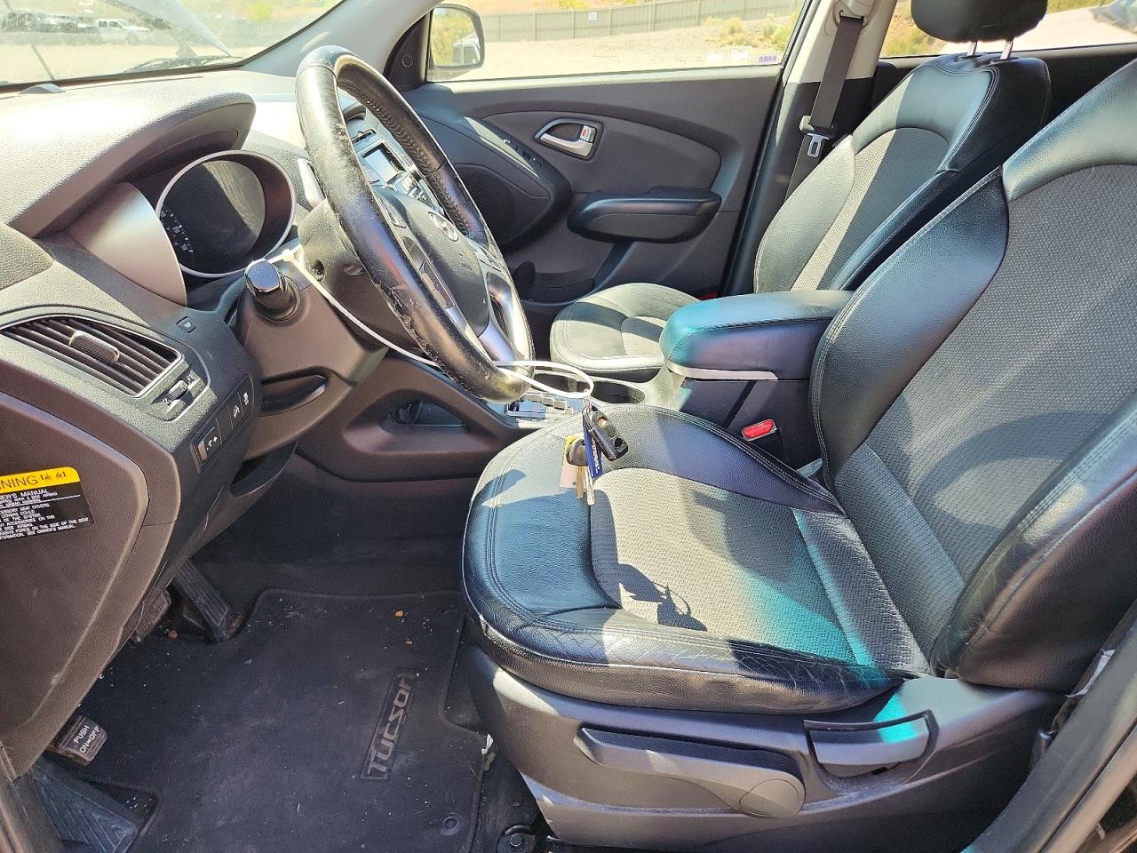 2012 Hyundai Tucson Gls Black vin: KM8JU3AC8CU407785