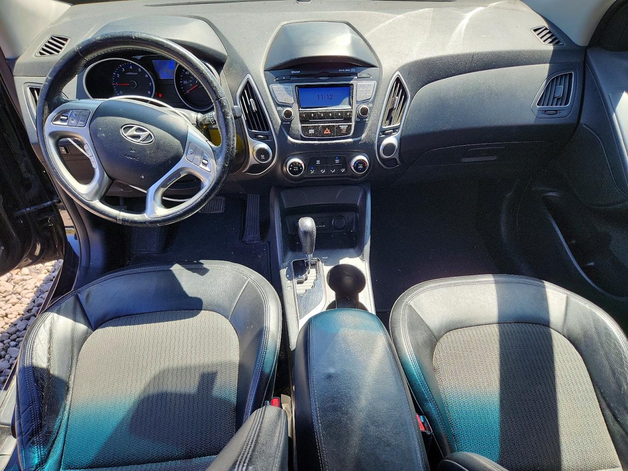 2012 Hyundai Tucson Gls Black vin: KM8JU3AC8CU407785