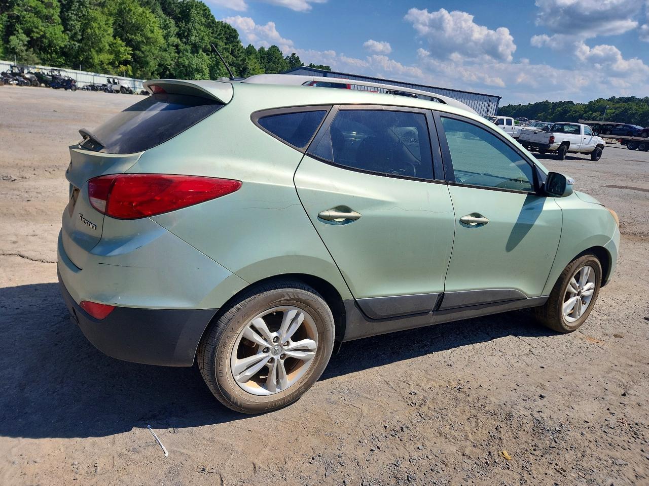 2012 Hyundai Tucson Gls Green vin: KM8JU3AC8CU454606