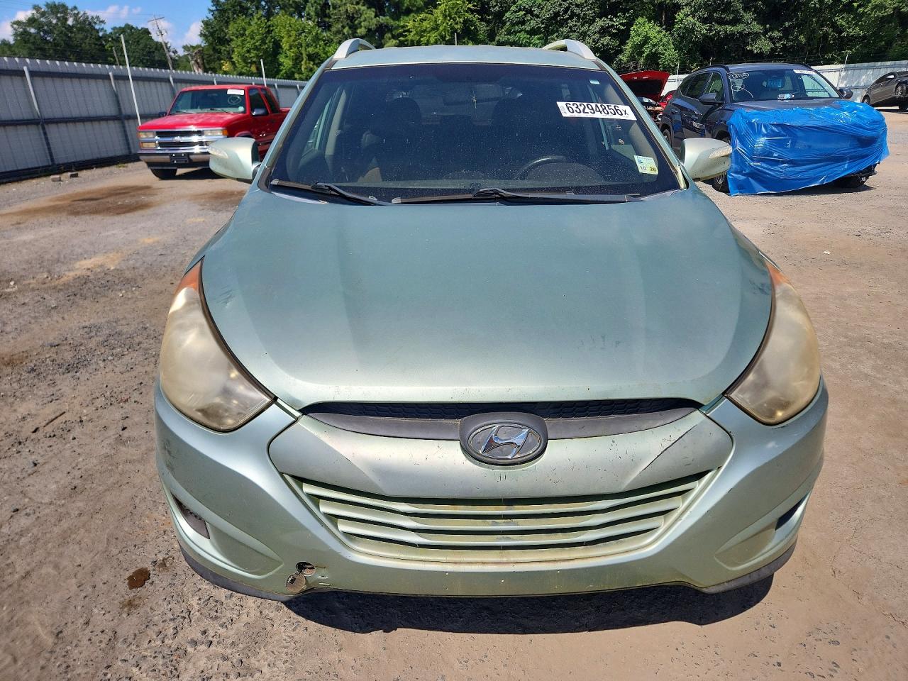 2012 Hyundai Tucson Gls Green vin: KM8JU3AC8CU454606