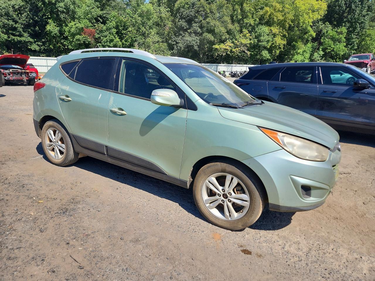 2012 Hyundai Tucson Gls Green vin: KM8JU3AC8CU454606