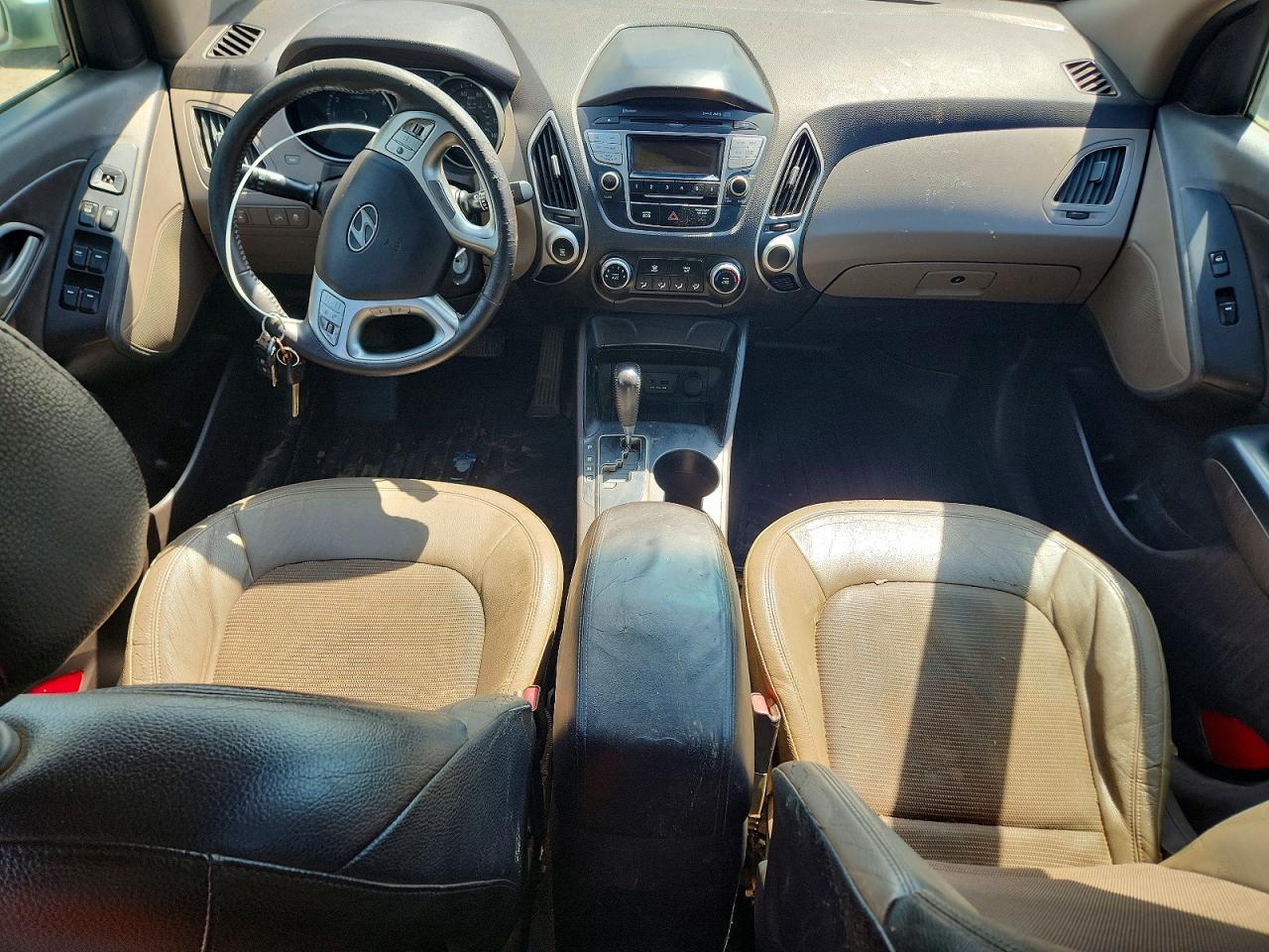 2012 Hyundai Tucson Gls Green vin: KM8JU3AC8CU454606