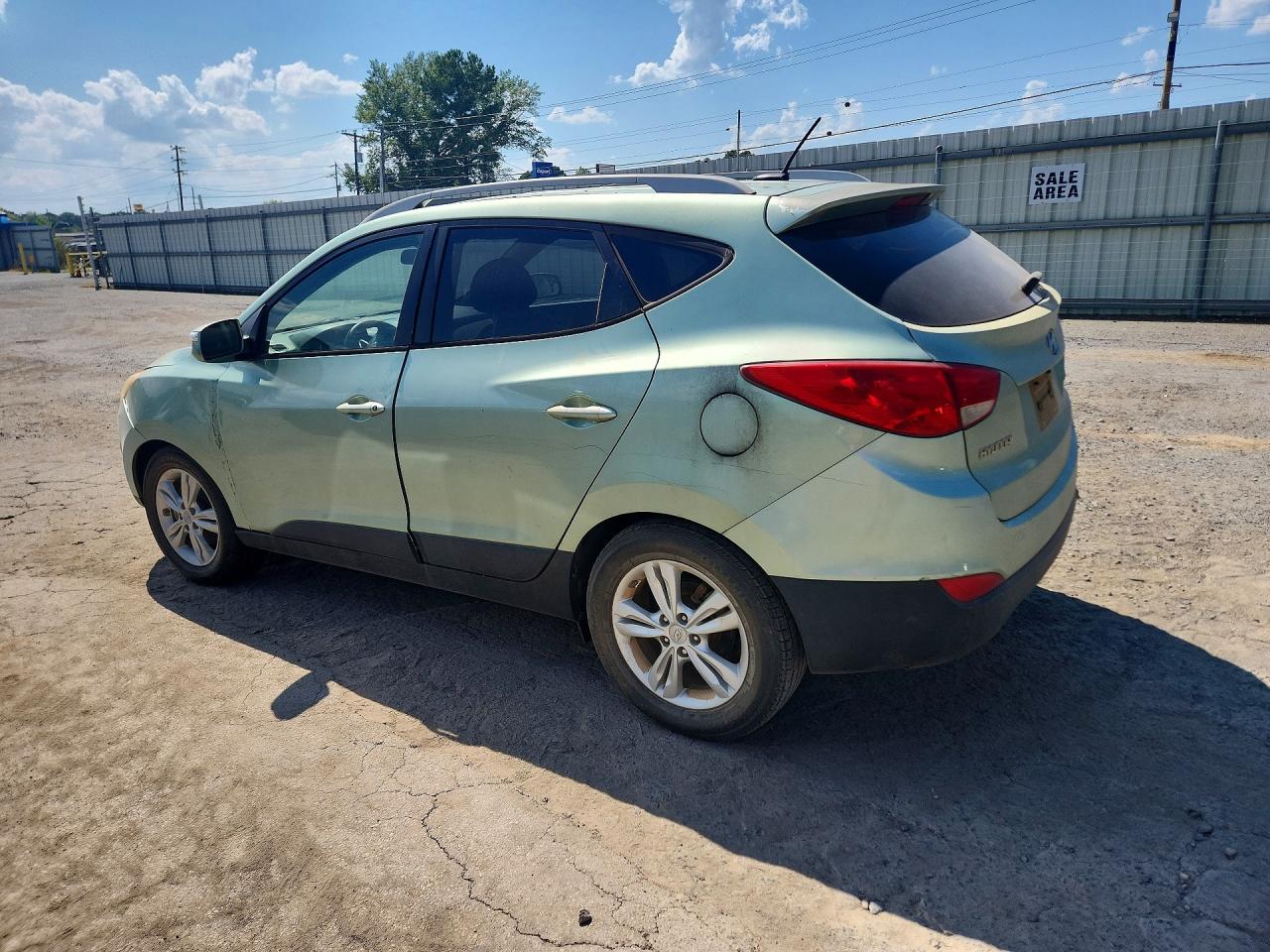 2012 Hyundai Tucson Gls Green vin: KM8JU3AC8CU454606