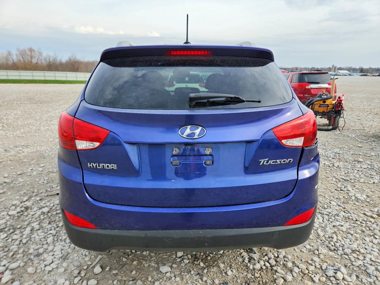 2012 Hyundai Tucson Gls Blue vin: KM8JU3AC8CU455304