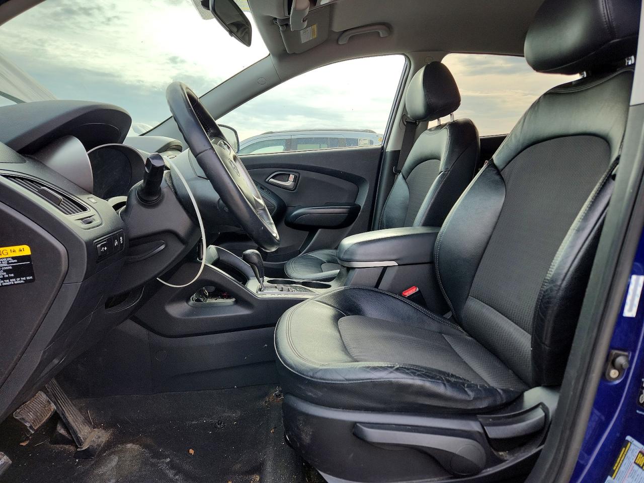 2012 Hyundai Tucson Gls Blue vin: KM8JU3AC8CU455304