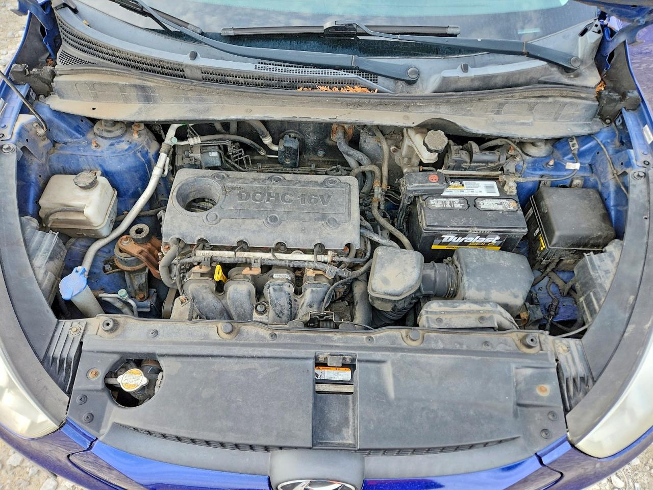 2012 Hyundai Tucson Gls Blue vin: KM8JU3AC8CU455304