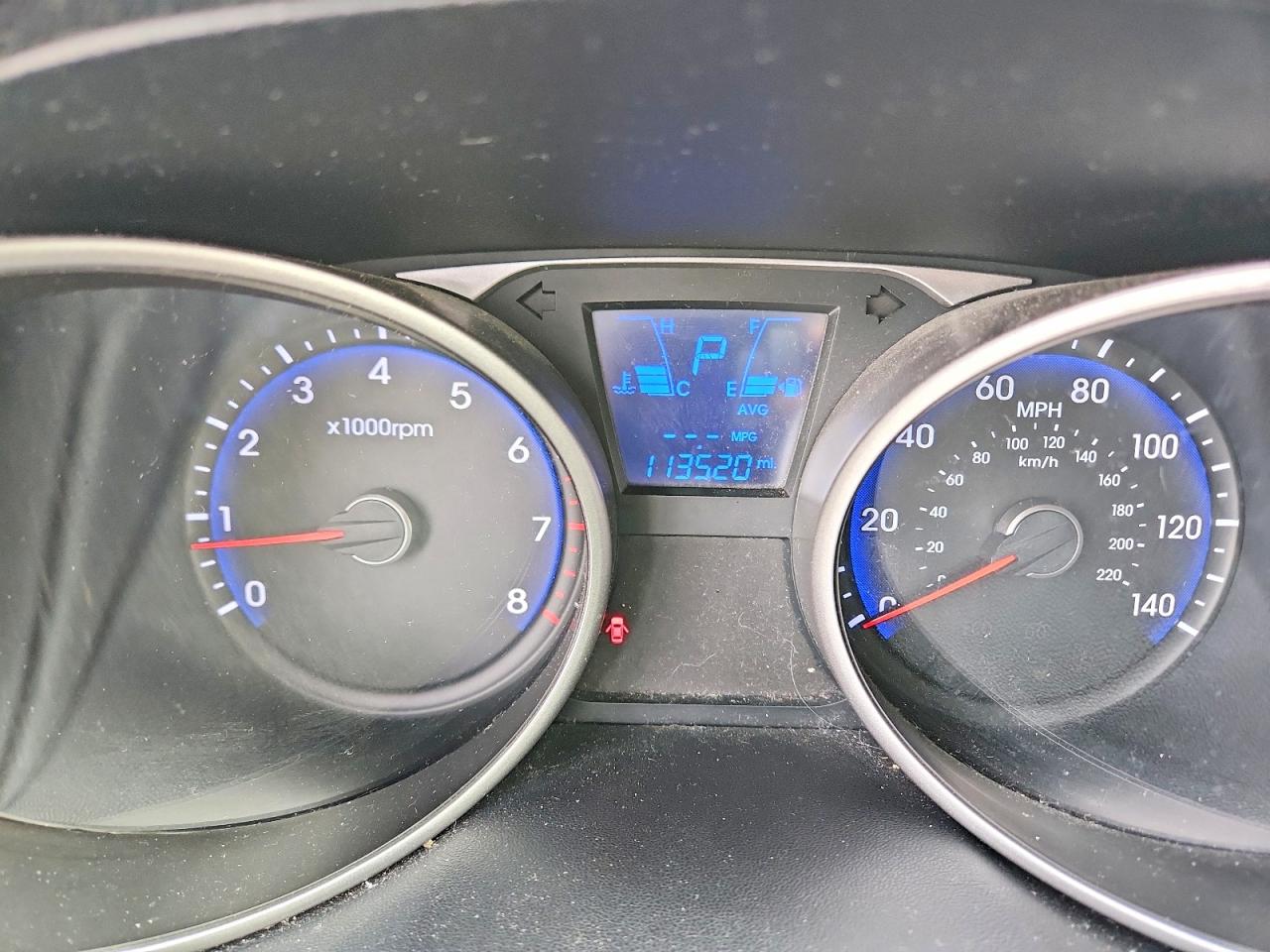 2012 Hyundai Tucson Gls Blue vin: KM8JU3AC8CU455304