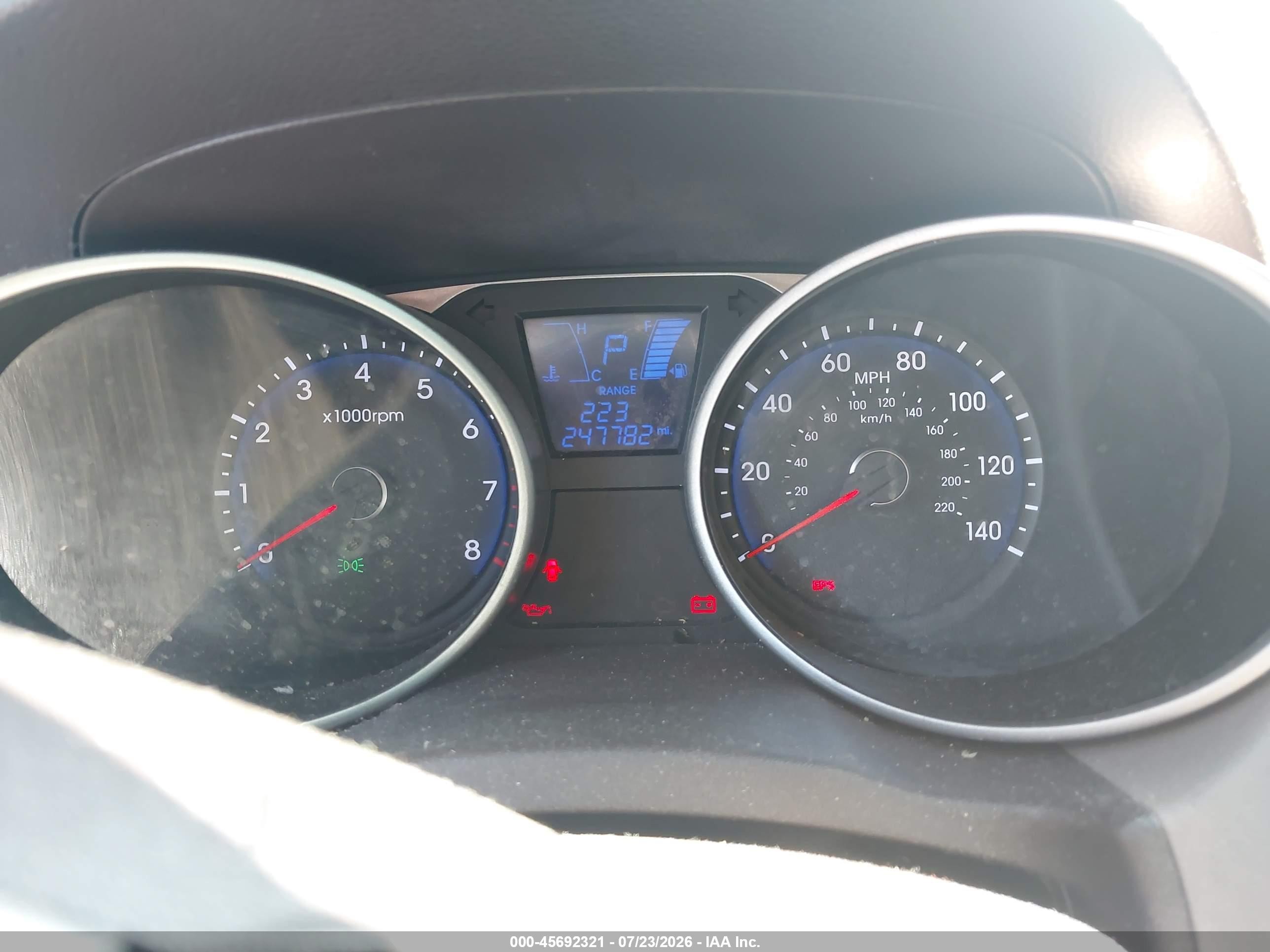 2012 Hyundai Tucson Gls Black vin: KM8JU3AC8CU467839