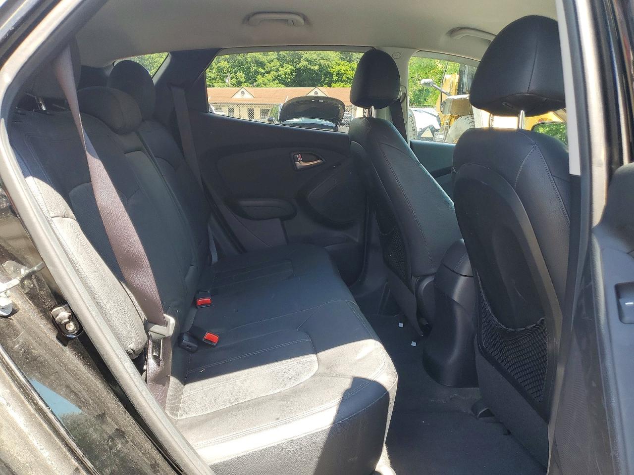 2012 Hyundai Tucson Limited Black vin: KM8JU3AC8CU487170
