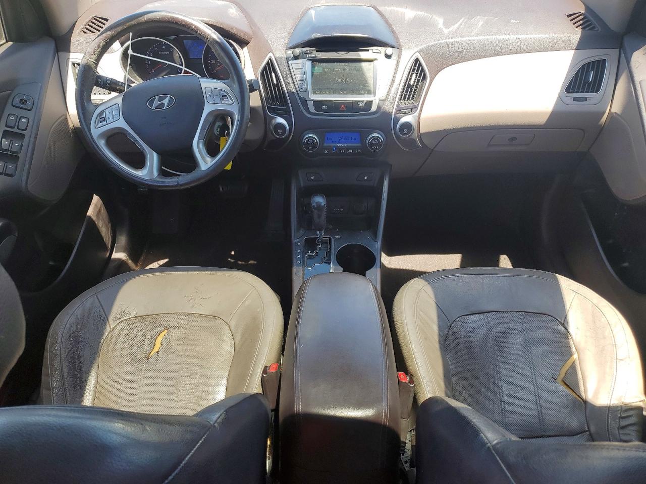 2012 Hyundai Tucson Limited Red vin: KM8JU3AC8CU489761