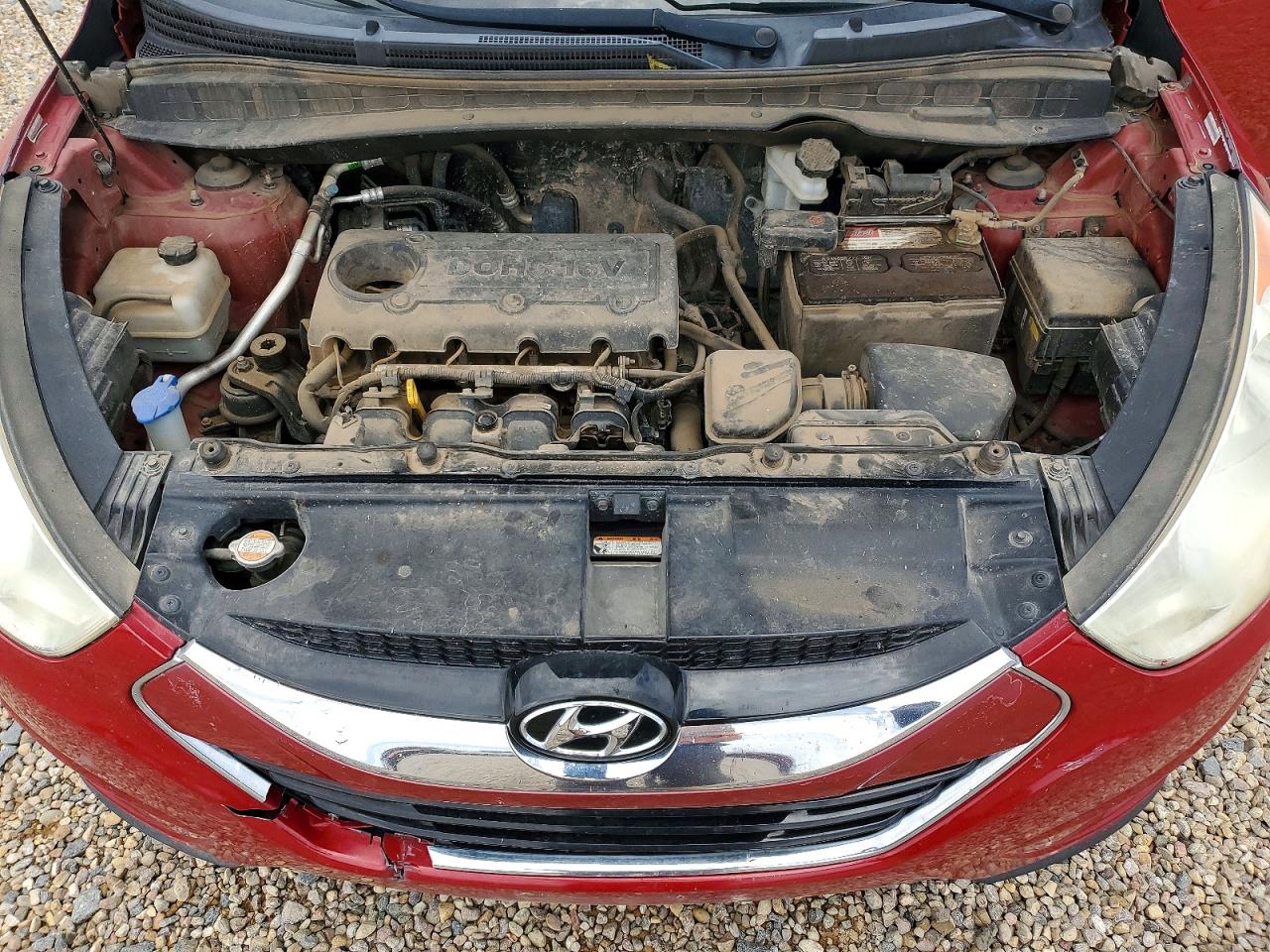 2012 Hyundai Tucson Limited Red vin: KM8JU3AC8CU489761