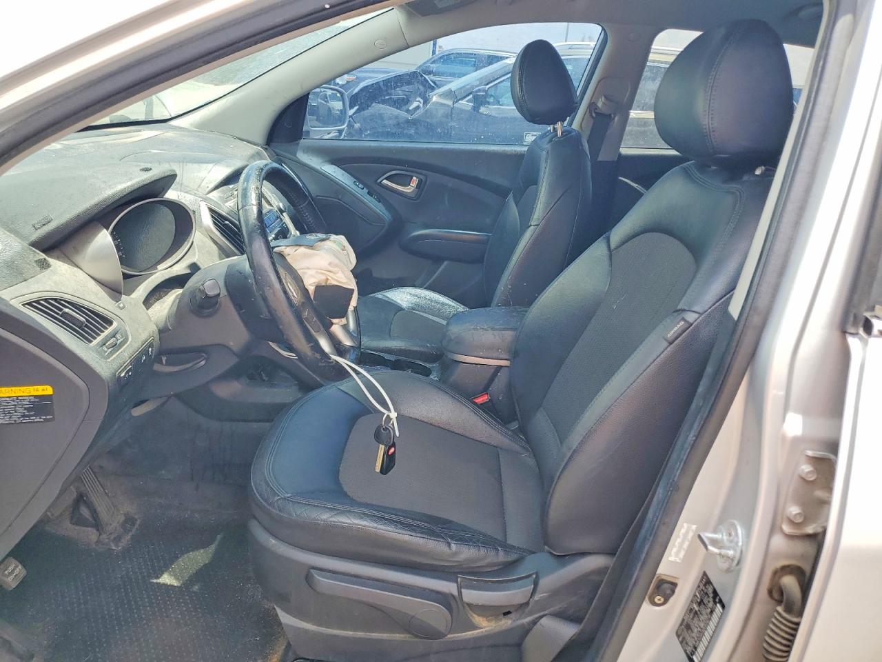 2012 Hyundai Tucson Gls Silver vin: KM8JU3AC8CU508275