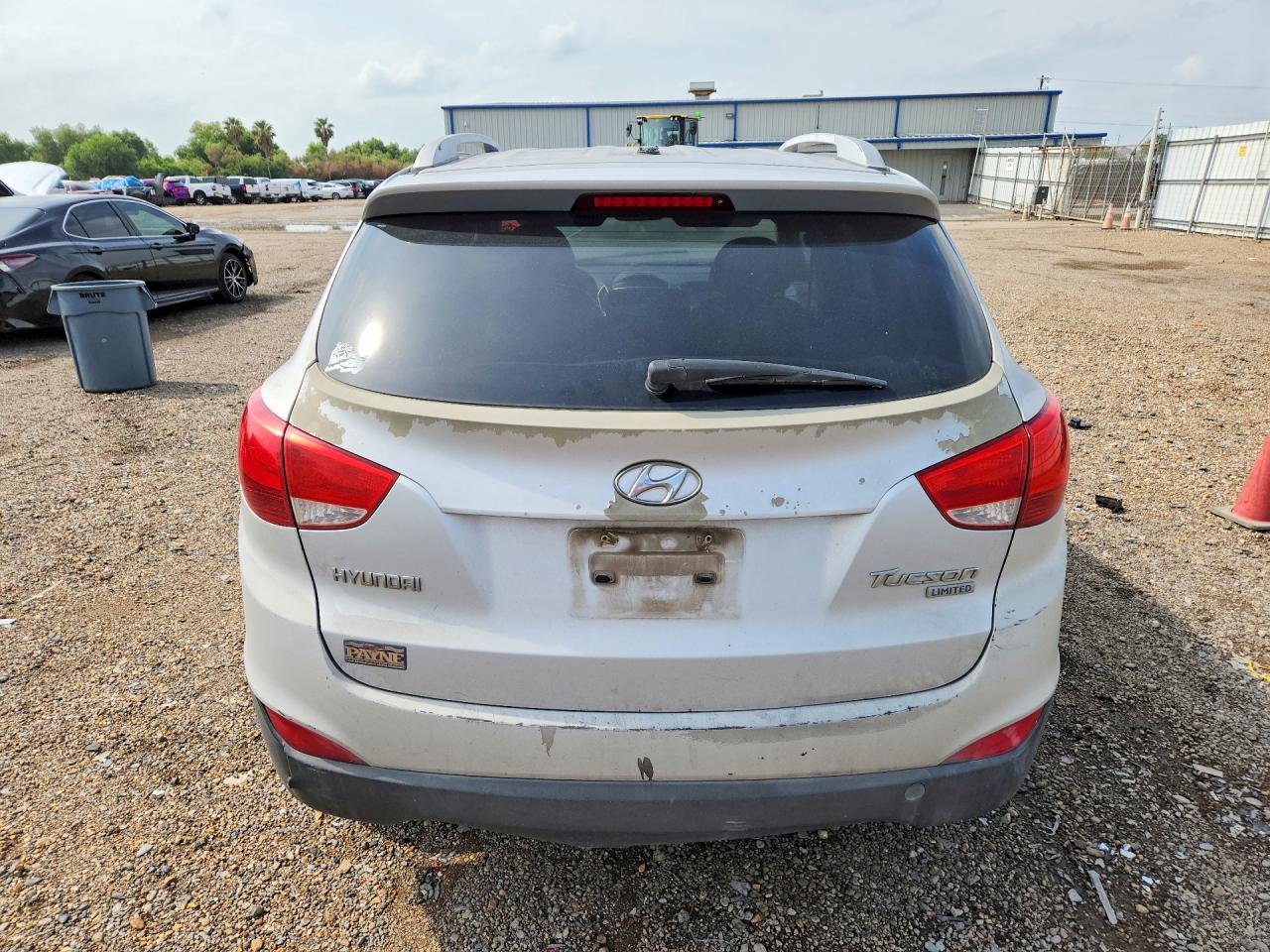 2012 Hyundai Tucson Limited Silver vin: KM8JU3AC8CU513024