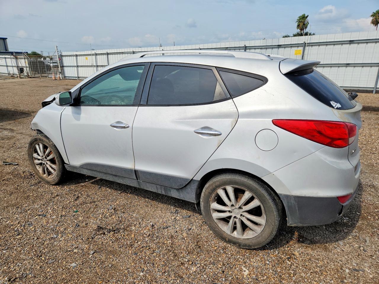 2012 Hyundai Tucson Limited Silver vin: KM8JU3AC8CU513024