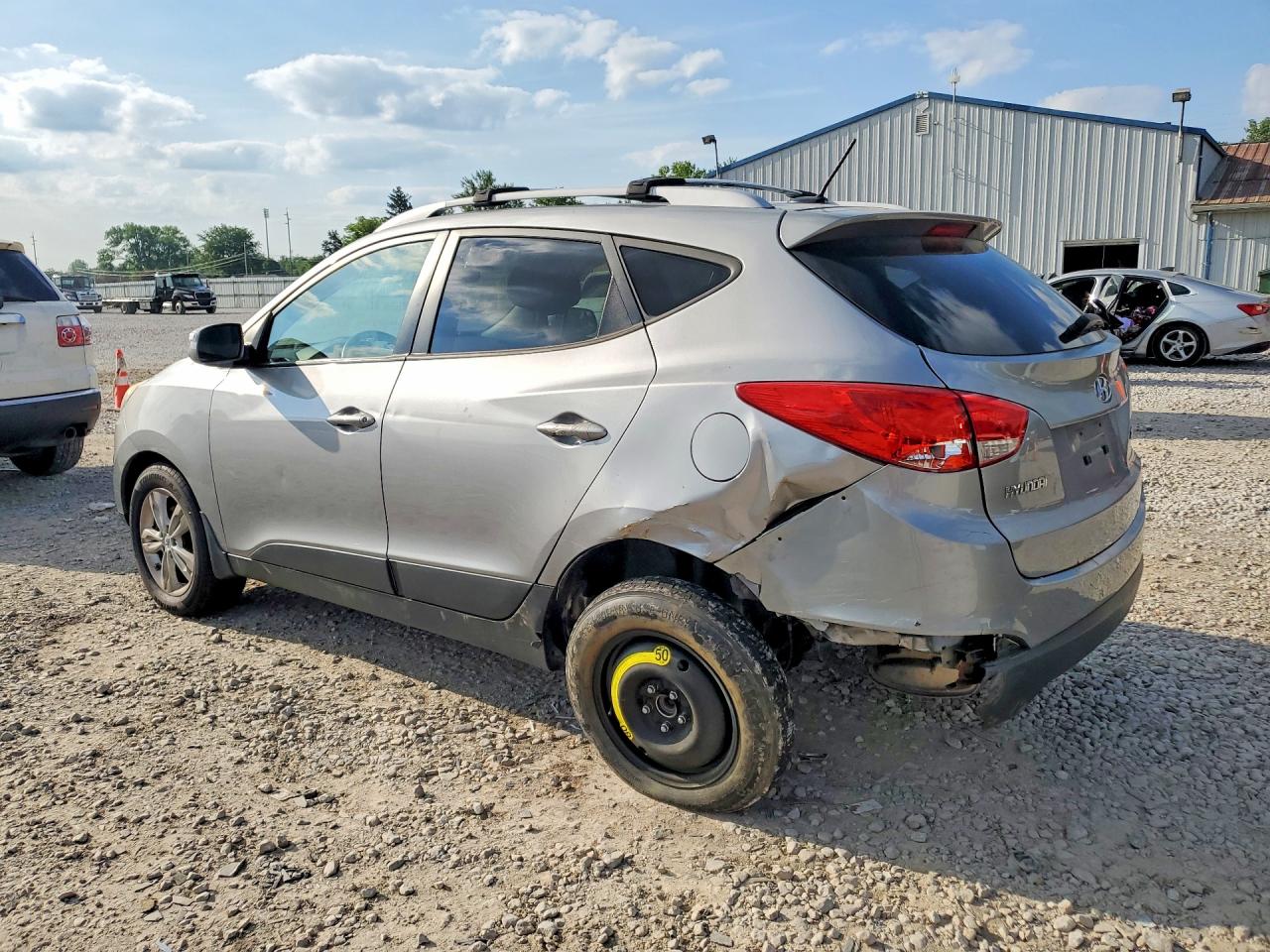 2012 Hyundai Tucson Gls Серый vin: KM8JU3AC8CU524962