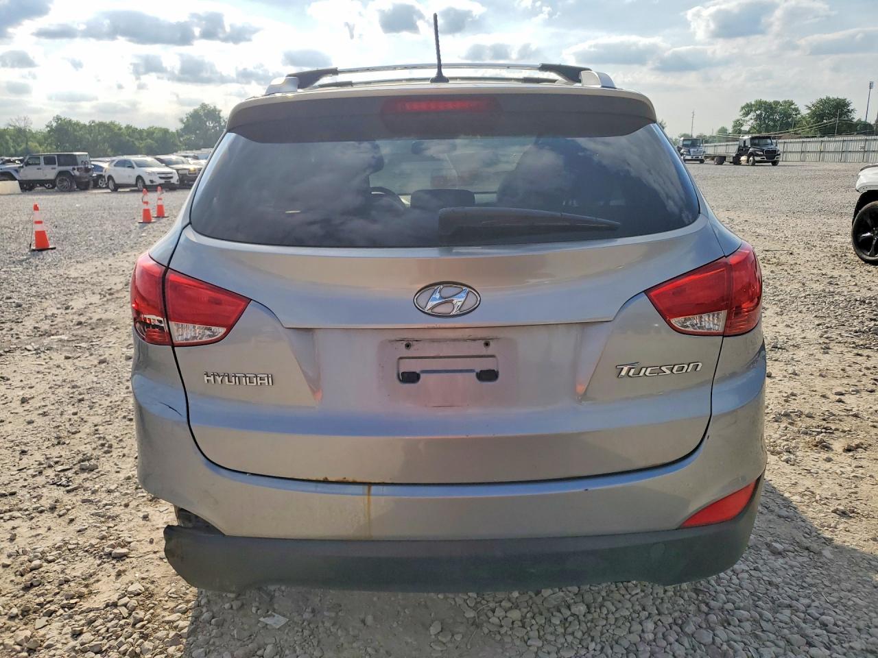 2012 Hyundai Tucson Gls Серый vin: KM8JU3AC8CU524962