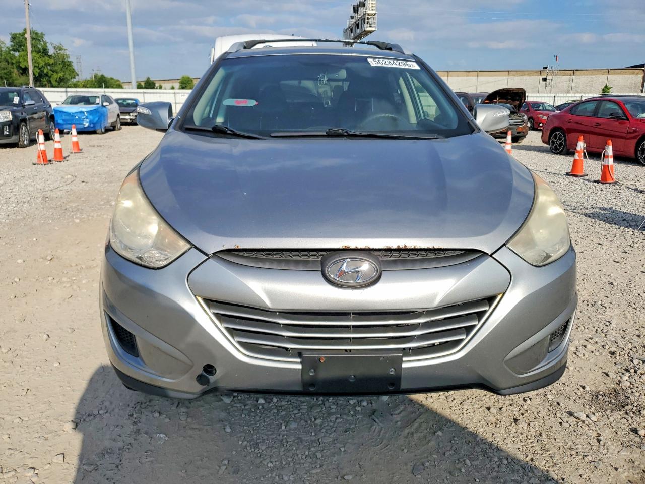 2012 Hyundai Tucson Gls Серый vin: KM8JU3AC8CU524962