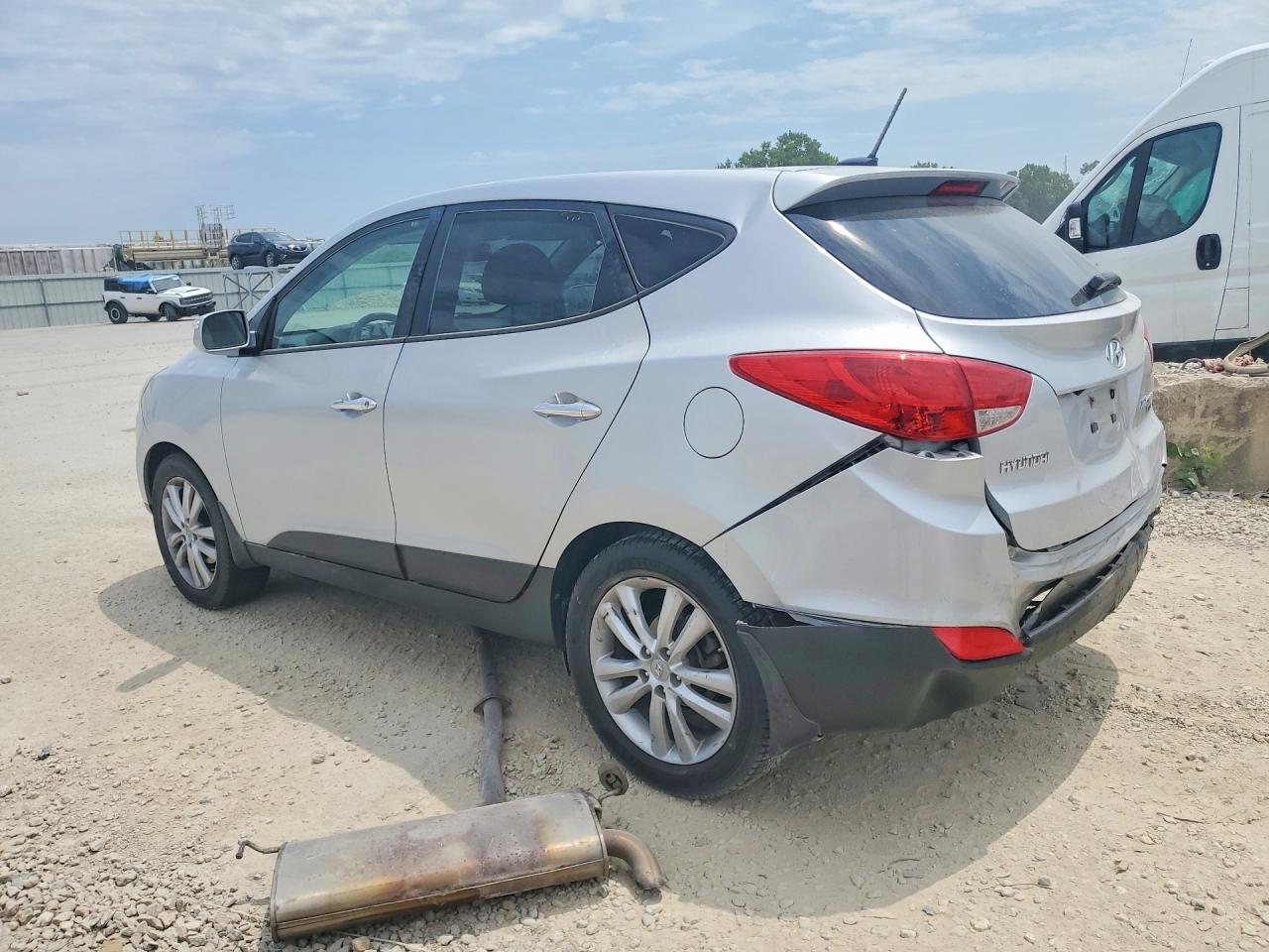 2012 Hyundai Tucson Silver vin: KM8JU3AC8CU530423