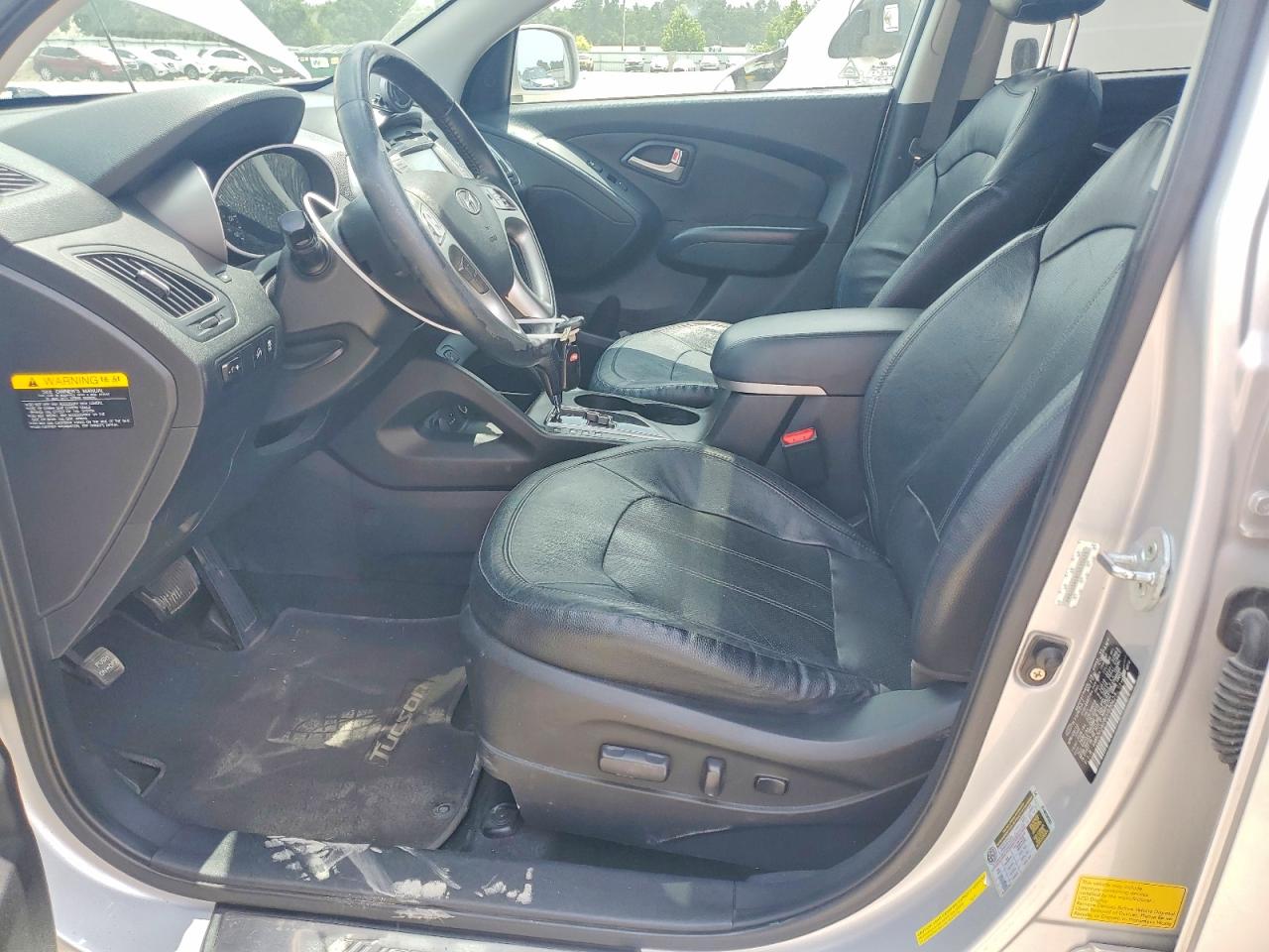 2012 Hyundai Tucson Silver vin: KM8JU3AC8CU530423