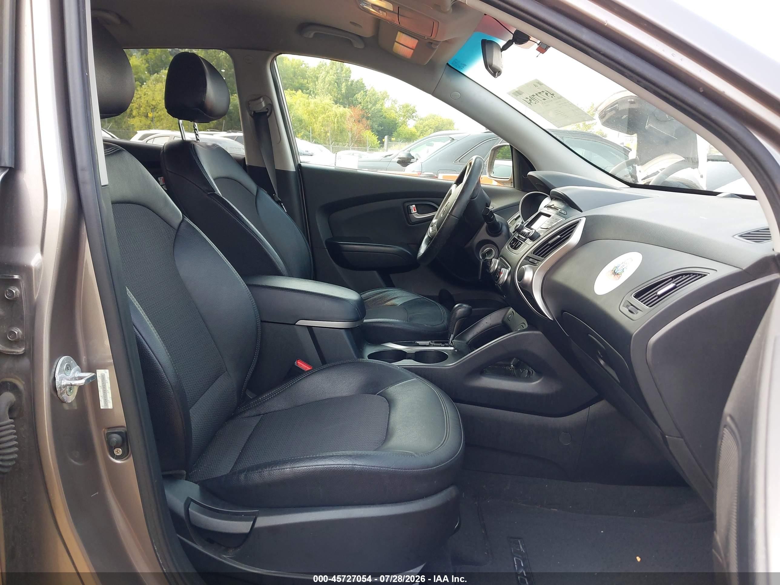 2013 Hyundai Tucson Gls Tan vin: KM8JU3AC8DU548065
