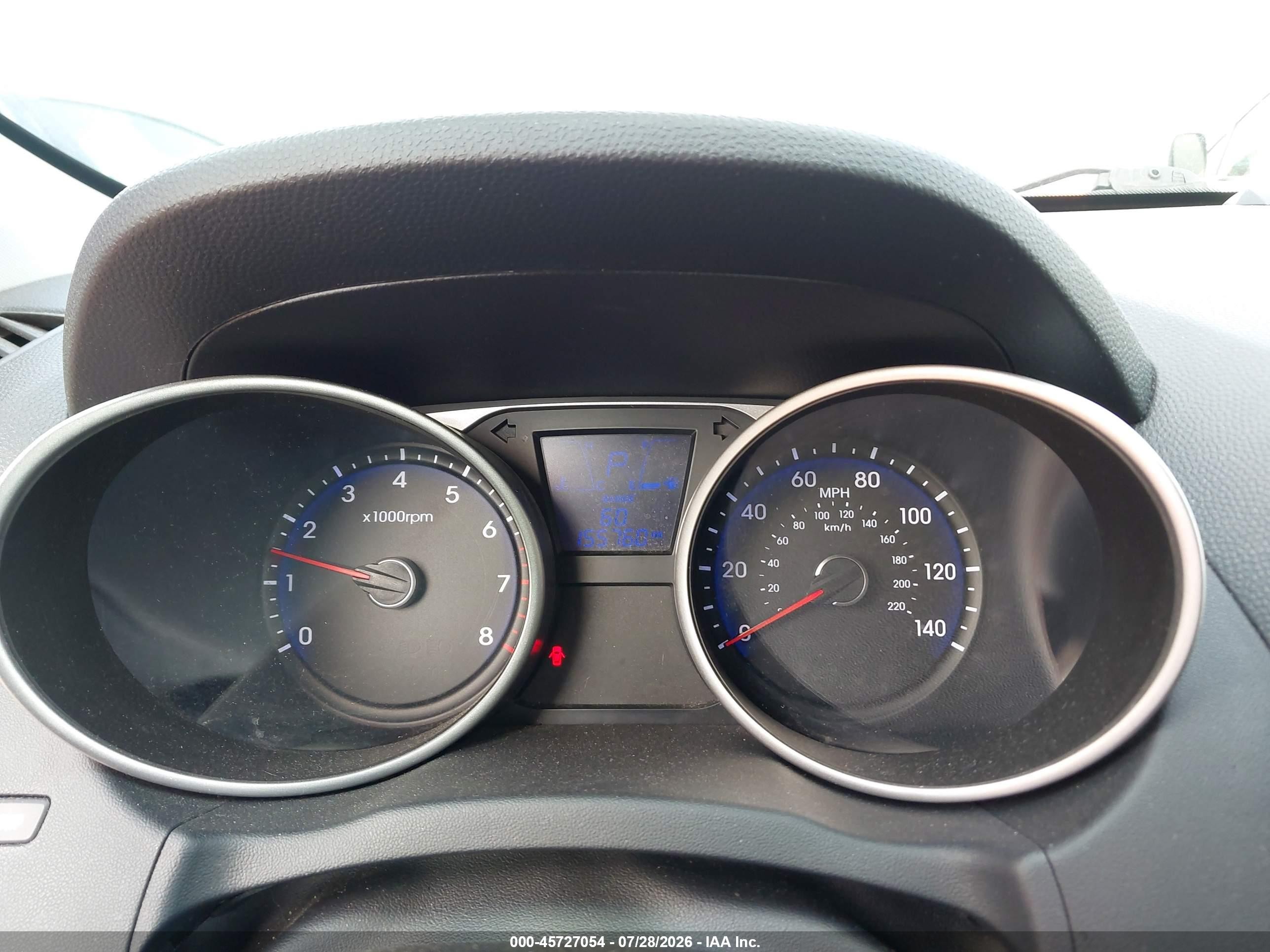 2013 Hyundai Tucson Gls Tan vin: KM8JU3AC8DU548065
