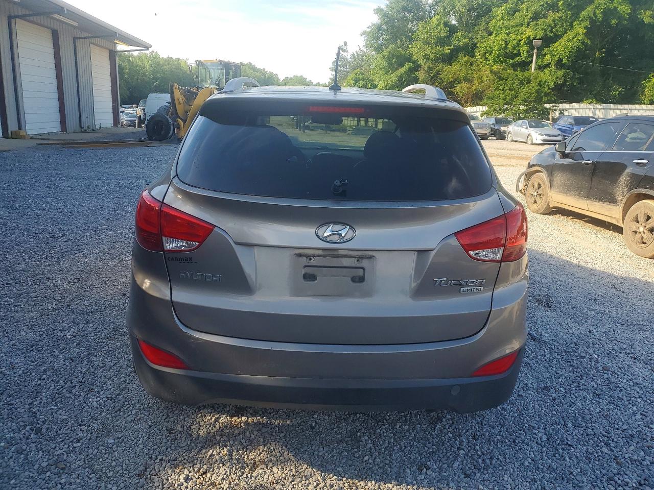 2013 Hyundai Tucson Limited Gray vin: KM8JU3AC8DU559860