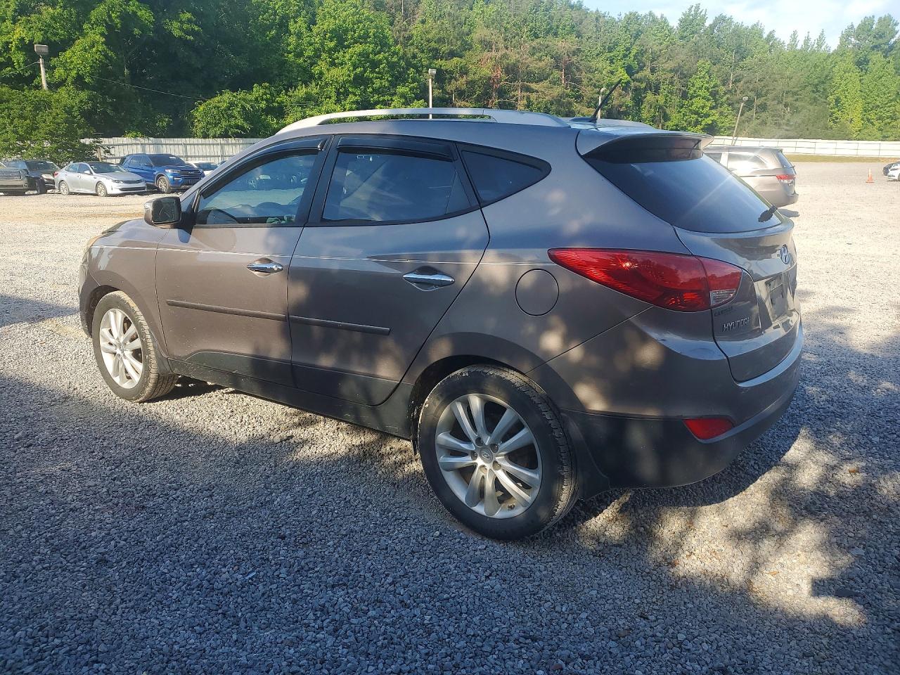 2013 Hyundai Tucson Limited Gray vin: KM8JU3AC8DU559860