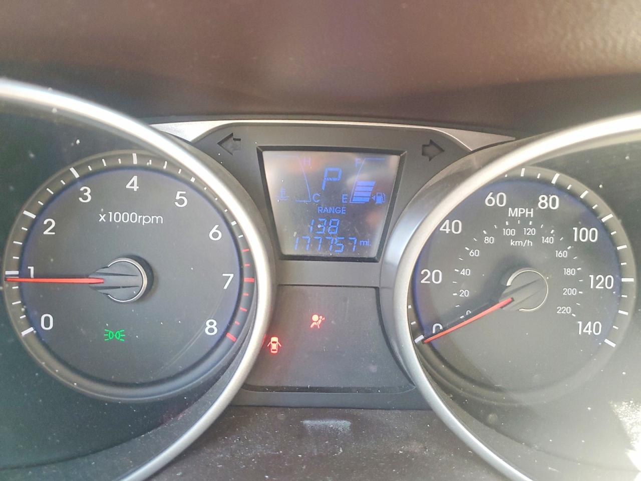 2013 Hyundai Tucson Limited Gray vin: KM8JU3AC8DU559860