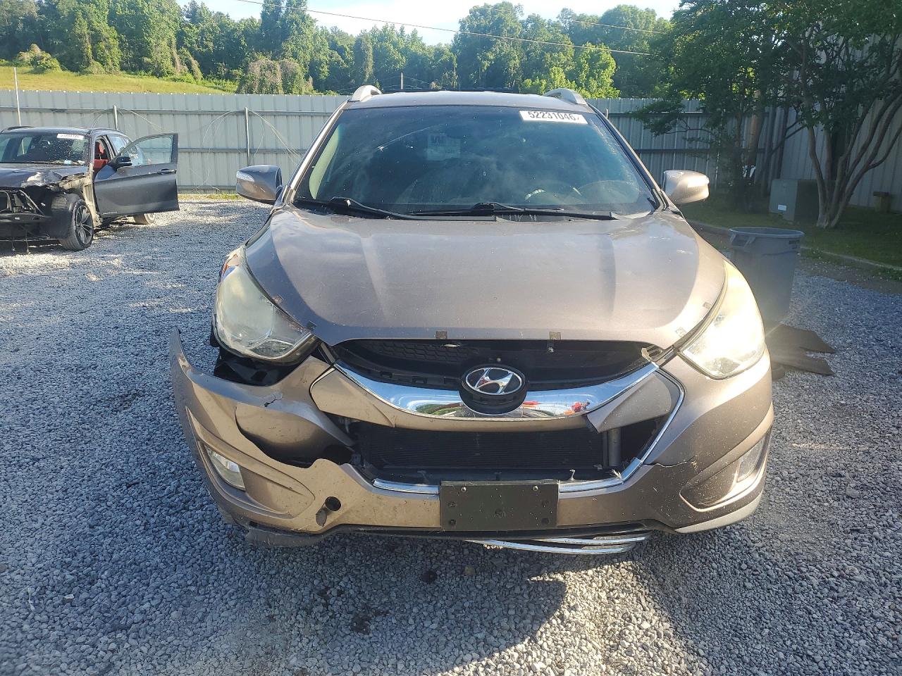 2013 Hyundai Tucson Limited Gray vin: KM8JU3AC8DU559860