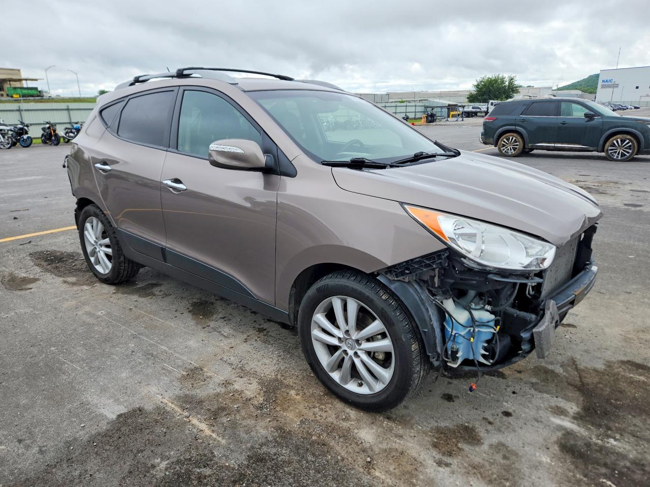 2013 Hyundai Tucson Gray vin: KM8JU3AC8DU579963