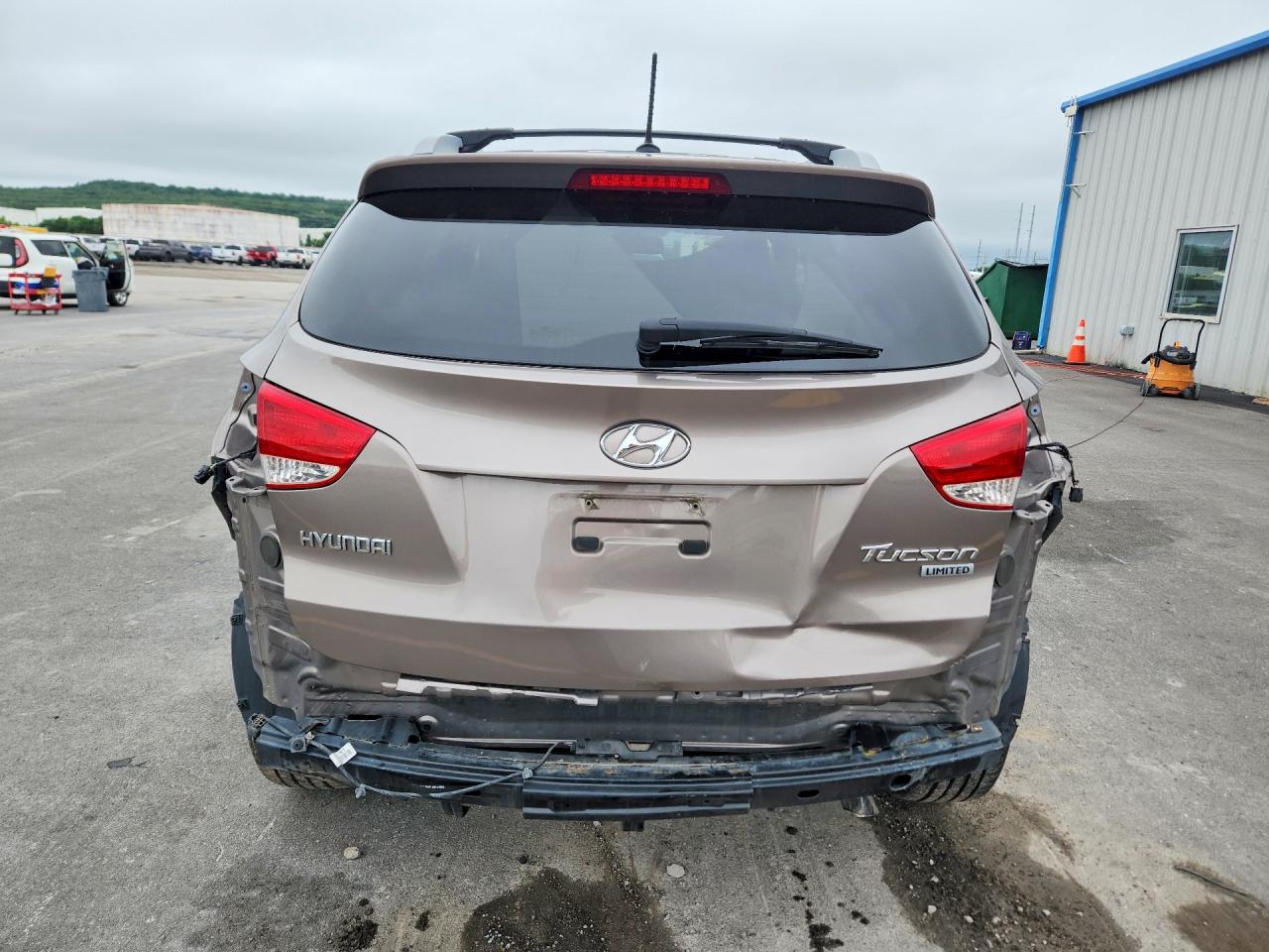 2013 Hyundai Tucson Gray vin: KM8JU3AC8DU579963