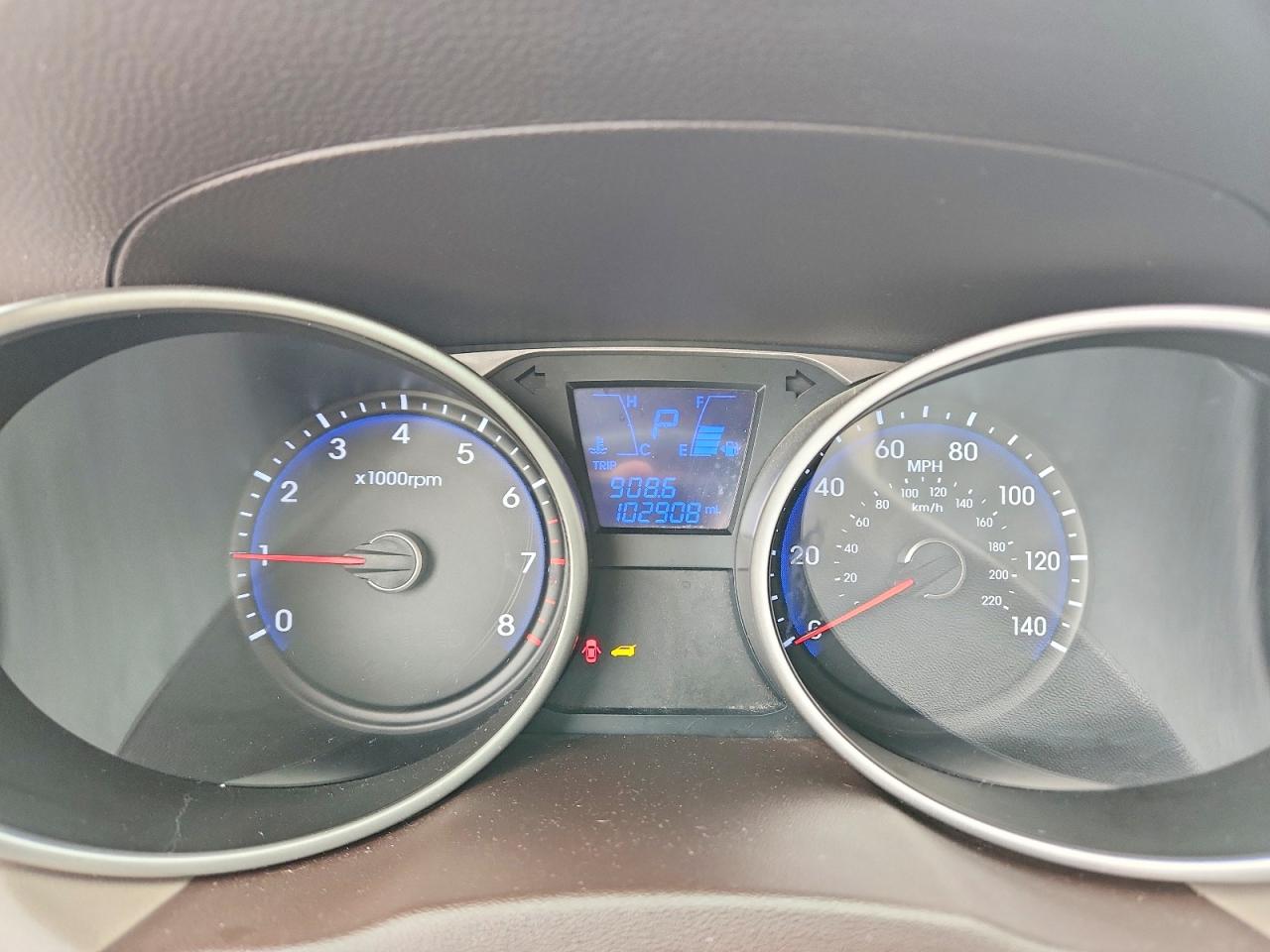 2013 Hyundai Tucson Gray vin: KM8JU3AC8DU579963