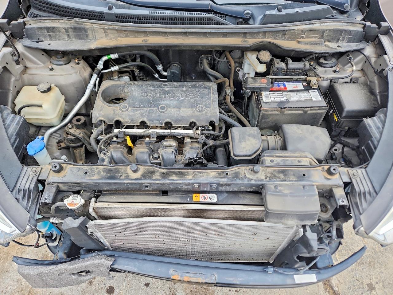 2013 Hyundai Tucson Gray vin: KM8JU3AC8DU579963