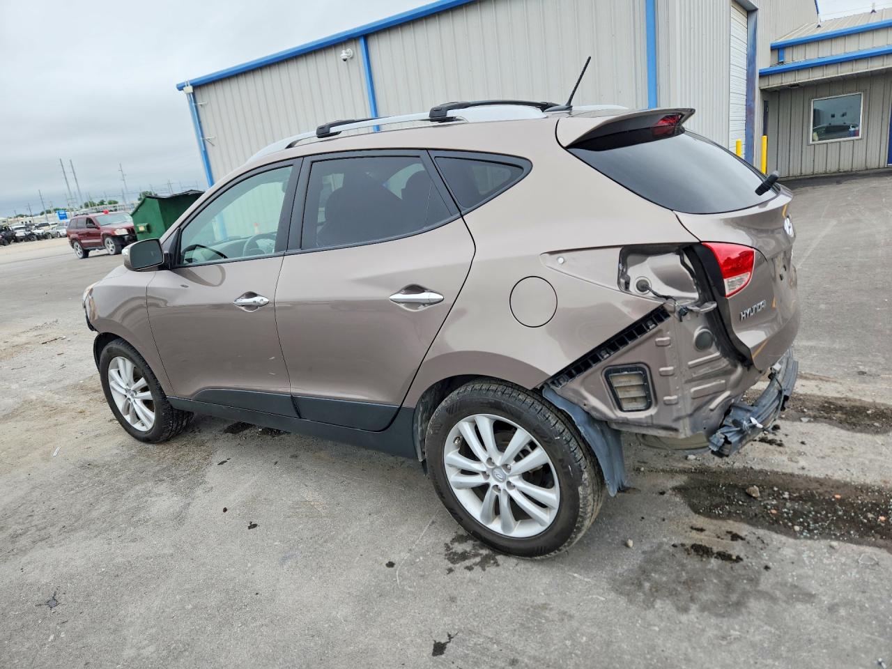 2013 Hyundai Tucson Gray vin: KM8JU3AC8DU579963