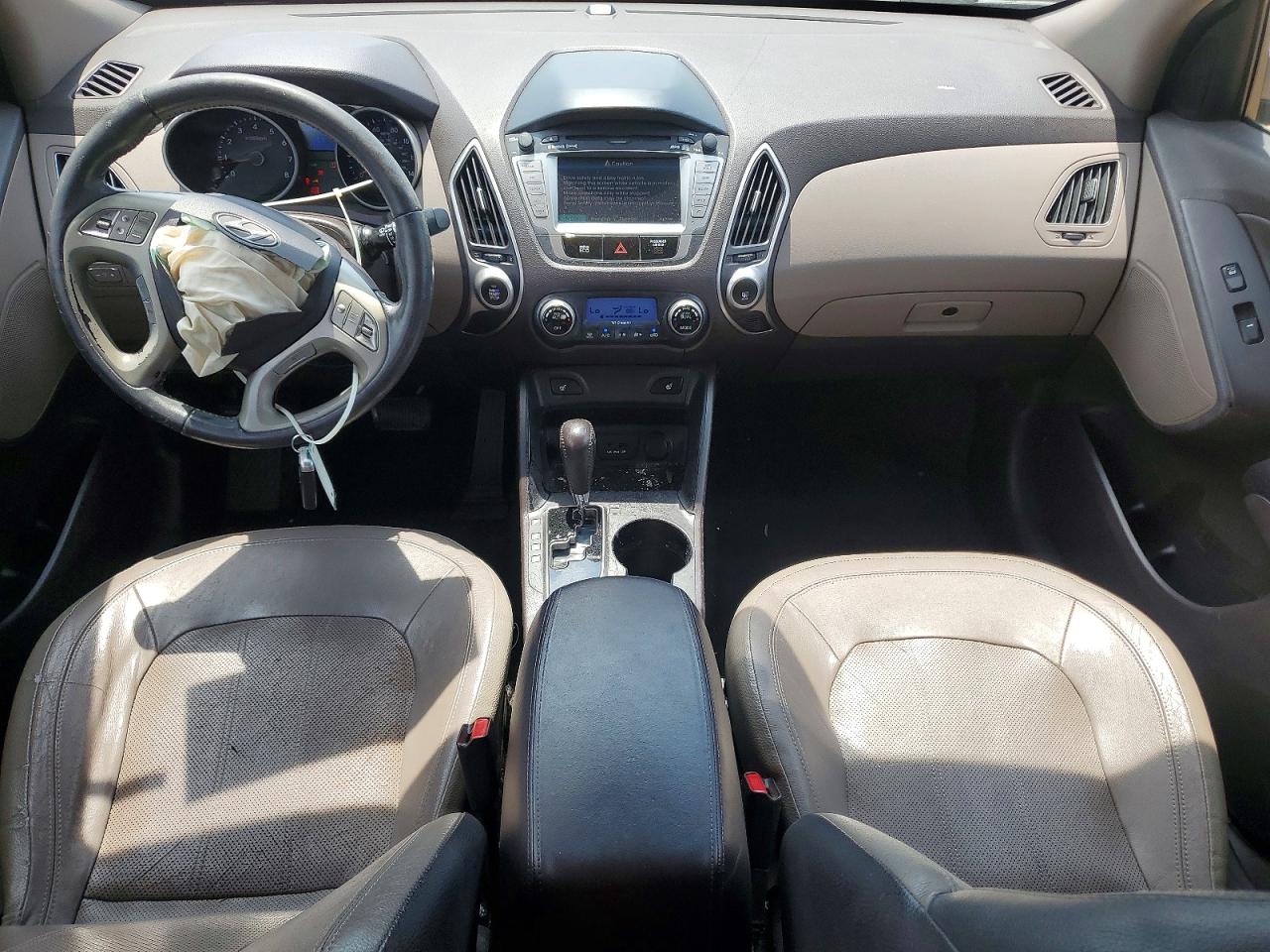 2013 Hyundai Tucson Limited Gray vin: KM8JU3AC8DU599551