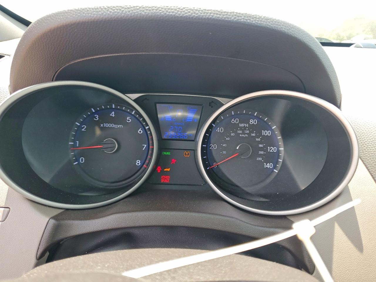 2013 Hyundai Tucson Limited Gray vin: KM8JU3AC8DU599551