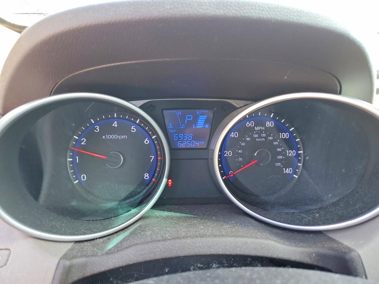 2013 Hyundai Tucson Limited Коричневый vin: KM8JU3AC8DU600228