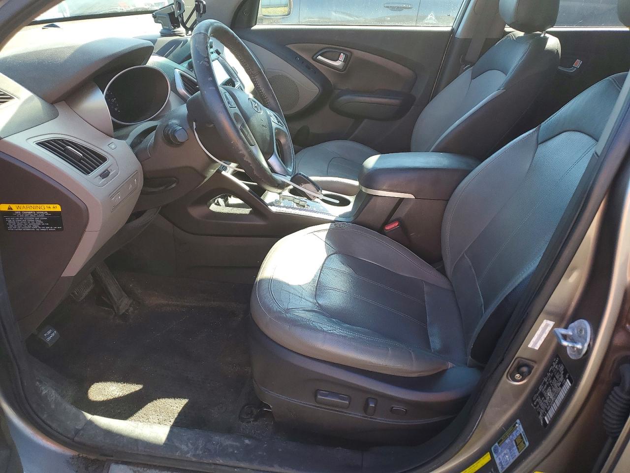 2013 Hyundai Tucson Limited Коричневый vin: KM8JU3AC8DU600228