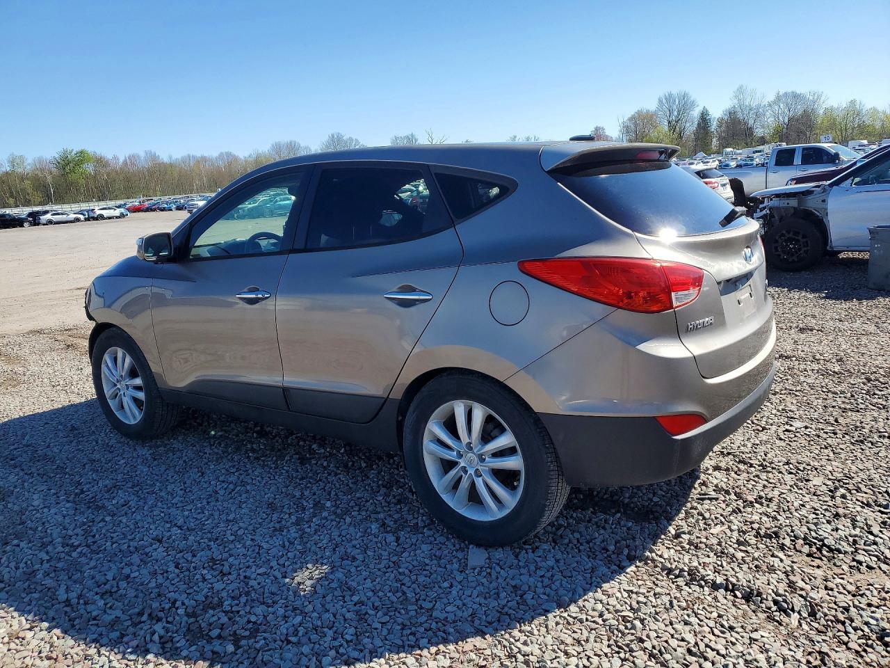 2013 Hyundai Tucson Limited Коричневый vin: KM8JU3AC8DU600228