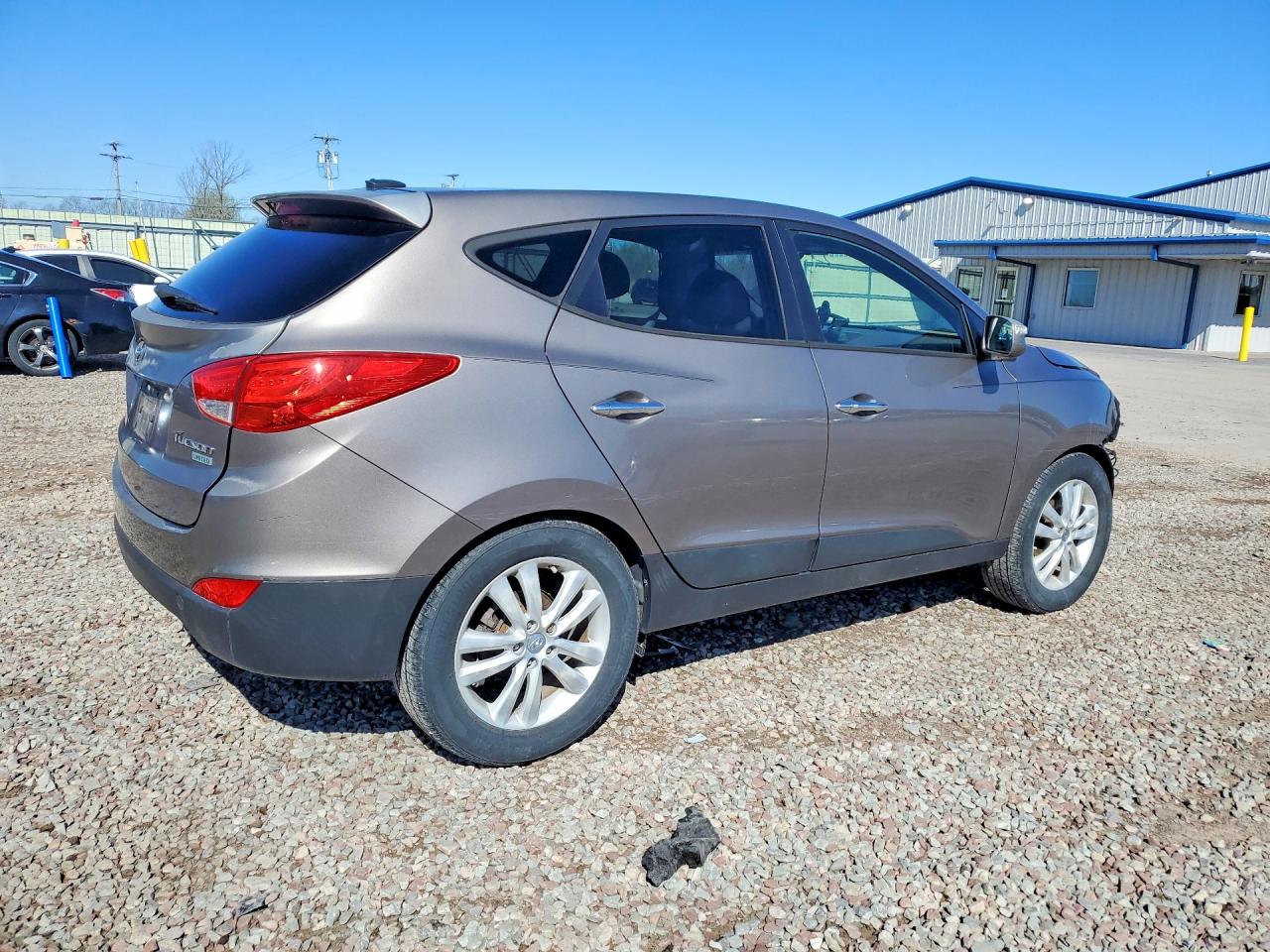 2013 Hyundai Tucson Limited Коричневый vin: KM8JU3AC8DU600228