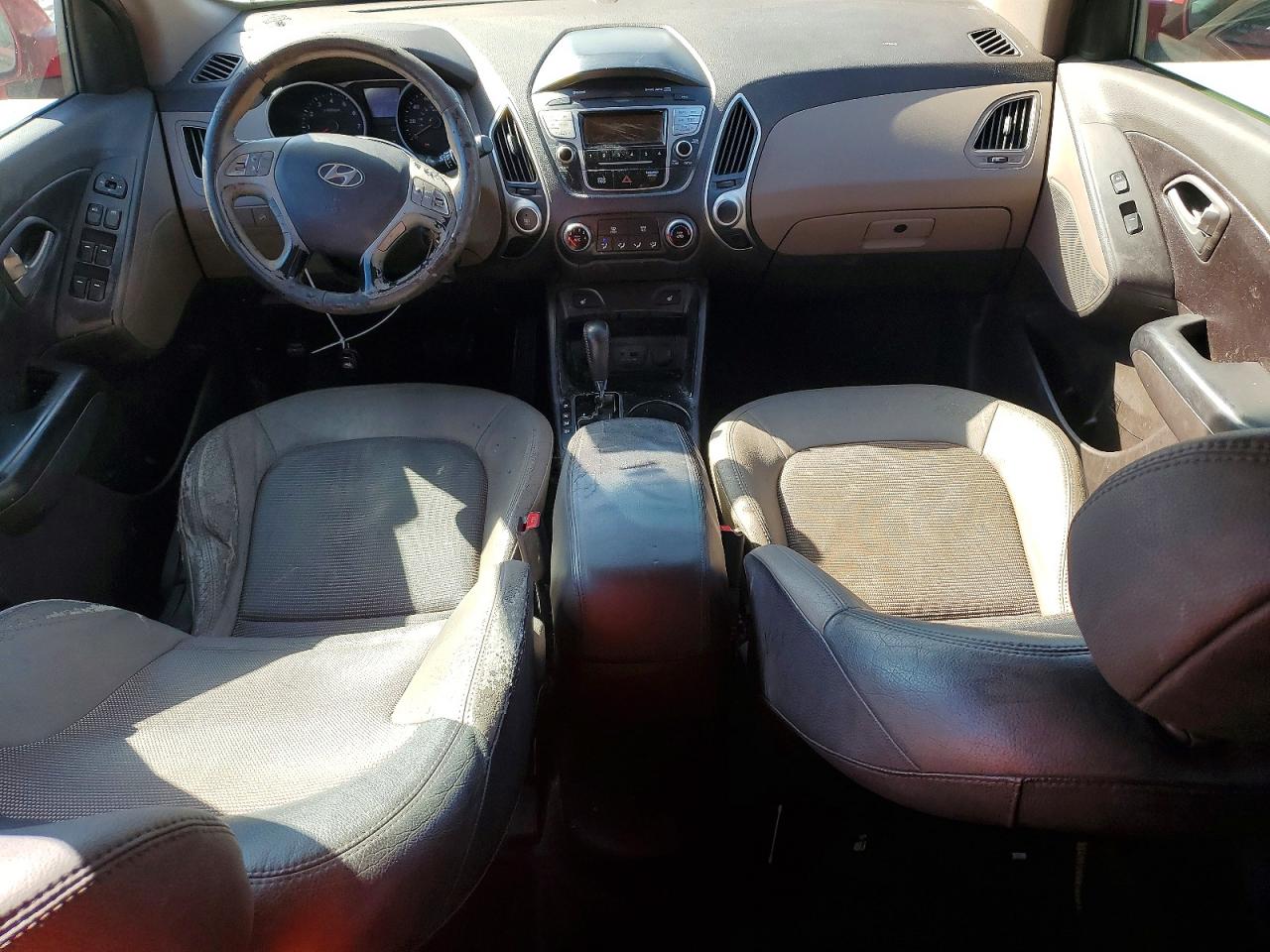 2013 Hyundai Tucson Gls Red vin: KM8JU3AC8DU629180