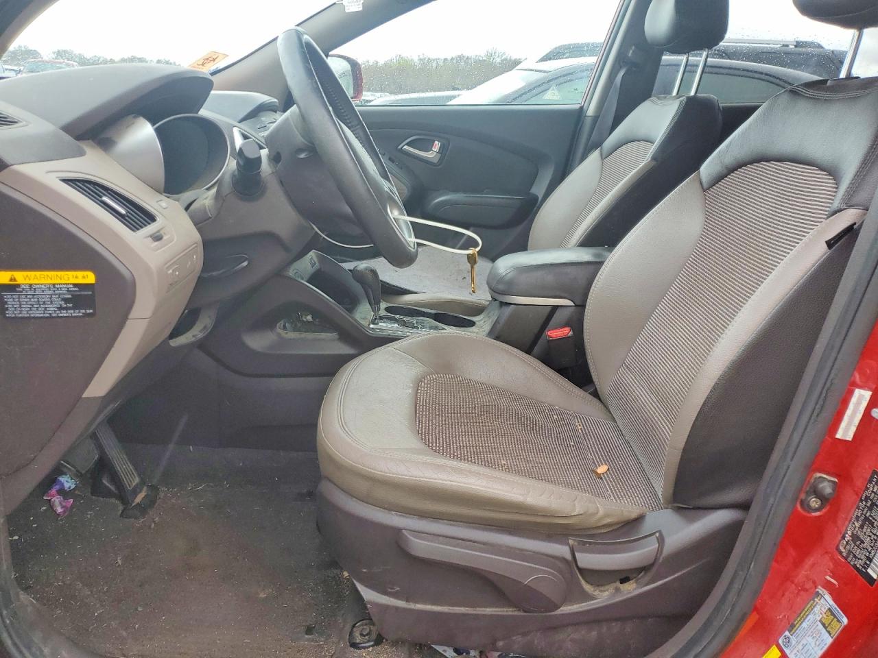 2013 Hyundai Tucson Gls Red vin: KM8JU3AC8DU671624