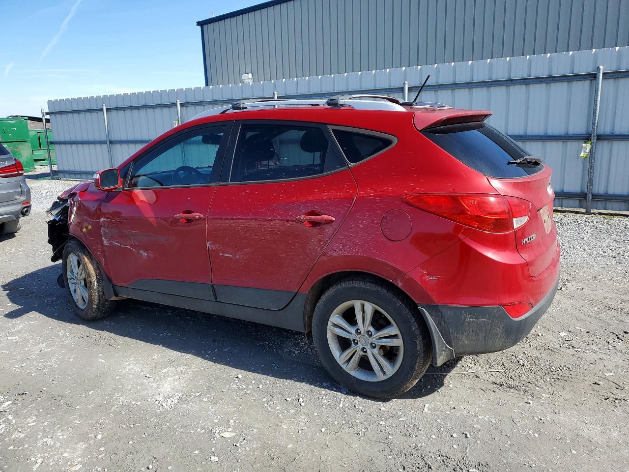 2013 Hyundai Tucson Gls Red vin: KM8JU3AC8DU671624