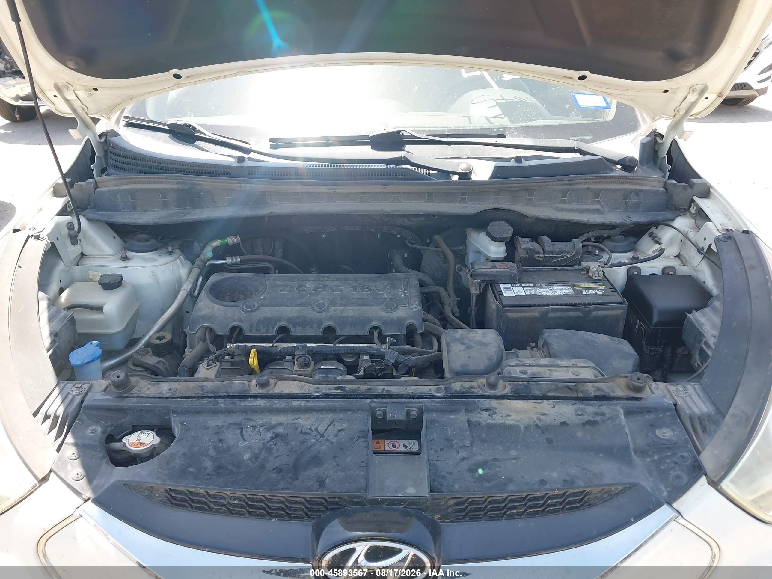 2013 Hyundai Tucson Limited White vin: KM8JU3AC8DU683093