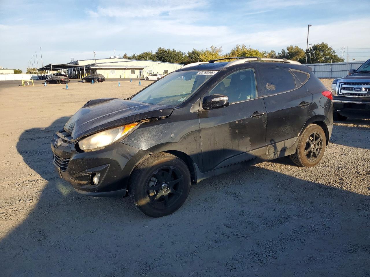 2013 Hyundai Tucson Gls Черный vin: KM8JU3AC8DU686415