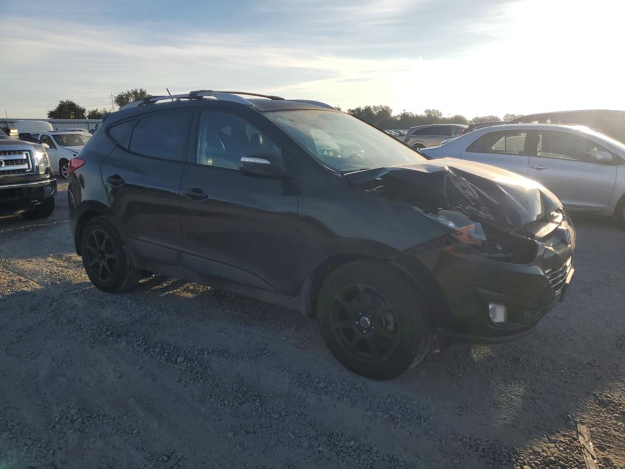 2013 Hyundai Tucson Gls Черный vin: KM8JU3AC8DU686415